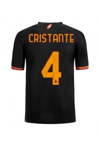 Fotbalové Dres AS Roma Bryan Cristante #4 Třetí Oblečení 2023-24 Krátký Rukáv